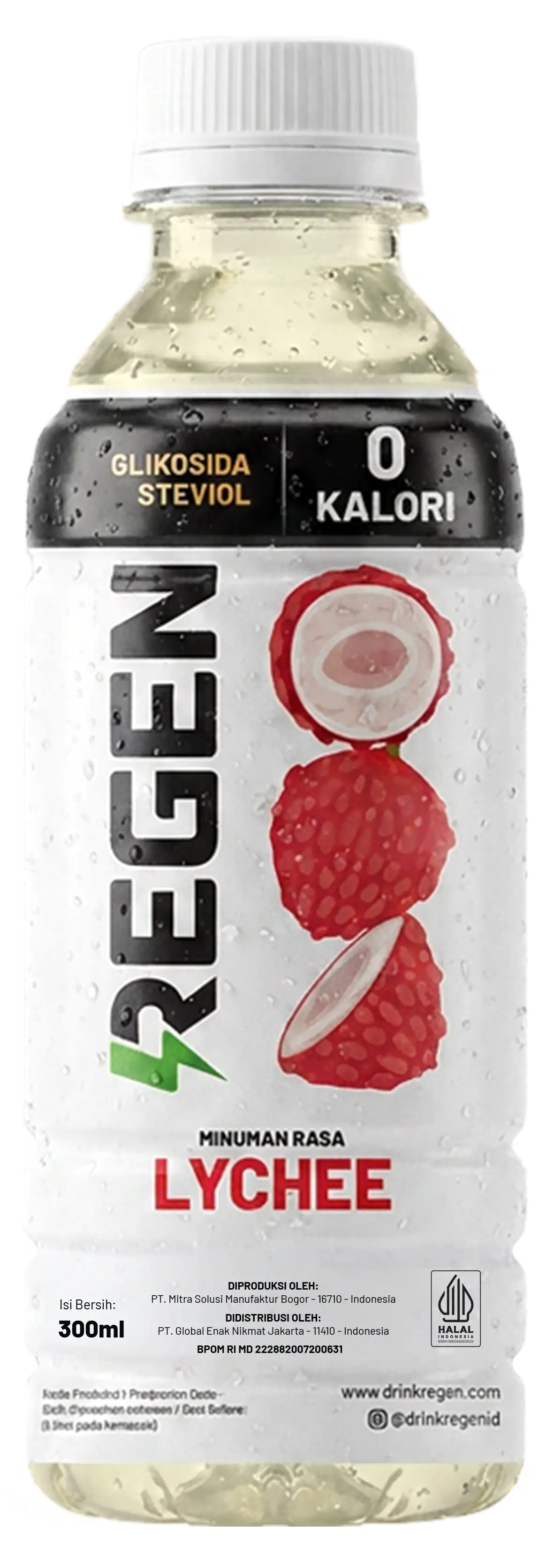 Regen Lychee 300ml - stevia