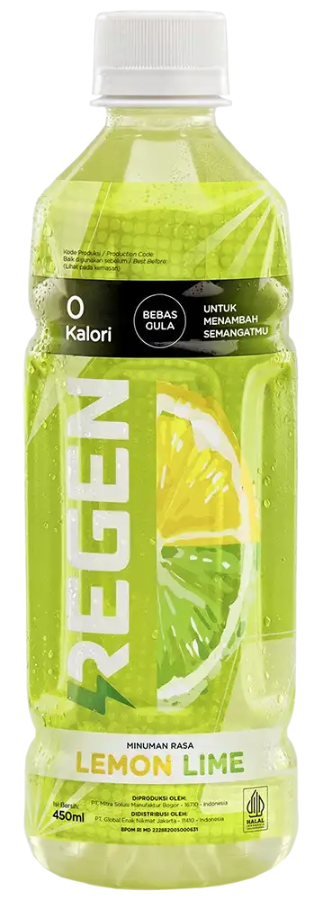 Regen Lemon Lime 450ml - sucralose